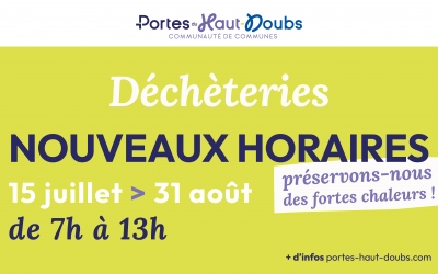 déchèteries 